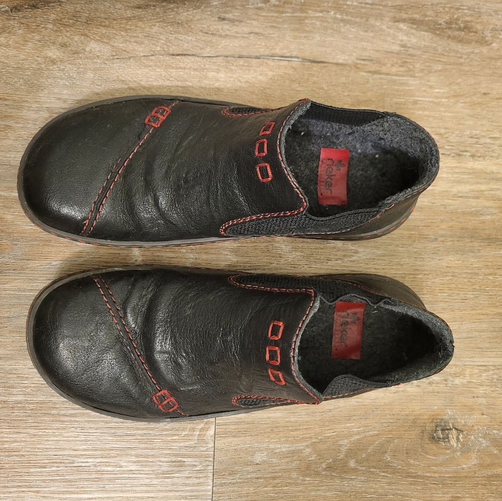 Rieker Black Gore Bootie Size 7 - Picture 5 of 11